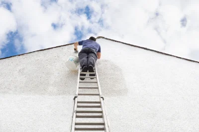 Peinture extérieure à Frouville — façades et ravalement
